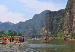 十渡东湖港风景区,山水画卷中的休闲胜地