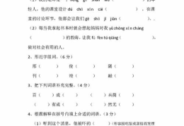 小学六年级语文试卷,六年级语文试卷解析与学习策略